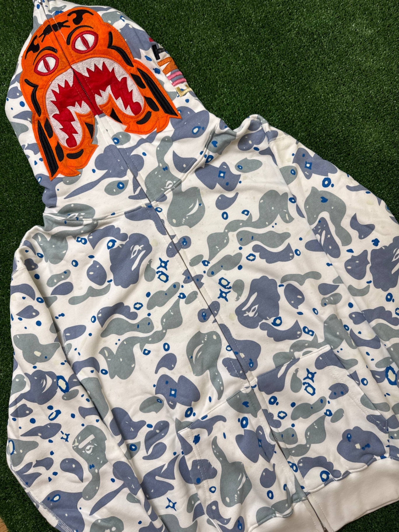 Bape Tiger Camo Hoodie