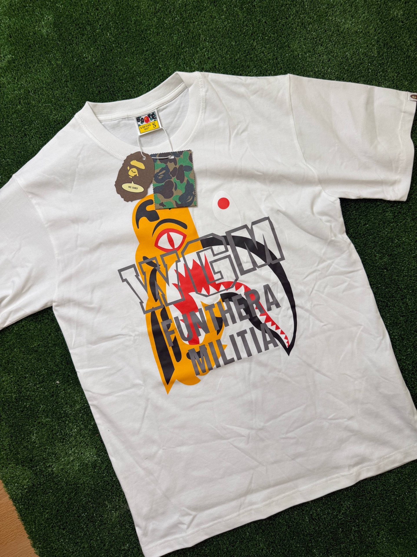 Bape WGM Funthera Militia Tee